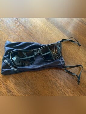 Von Zipper Black Gloss Polarized Men's Sunglasses